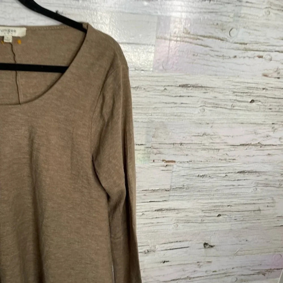 Umgee  brown dress swing long sleeve size small mini - Picture 9 of 9